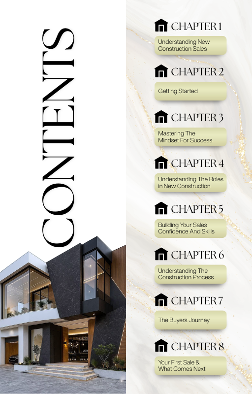 Breaking Into New Construction Sales - Digital E-Book